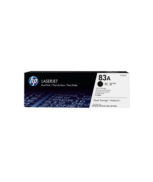 HP  CF283AD 2'li Black Toner Kartuş