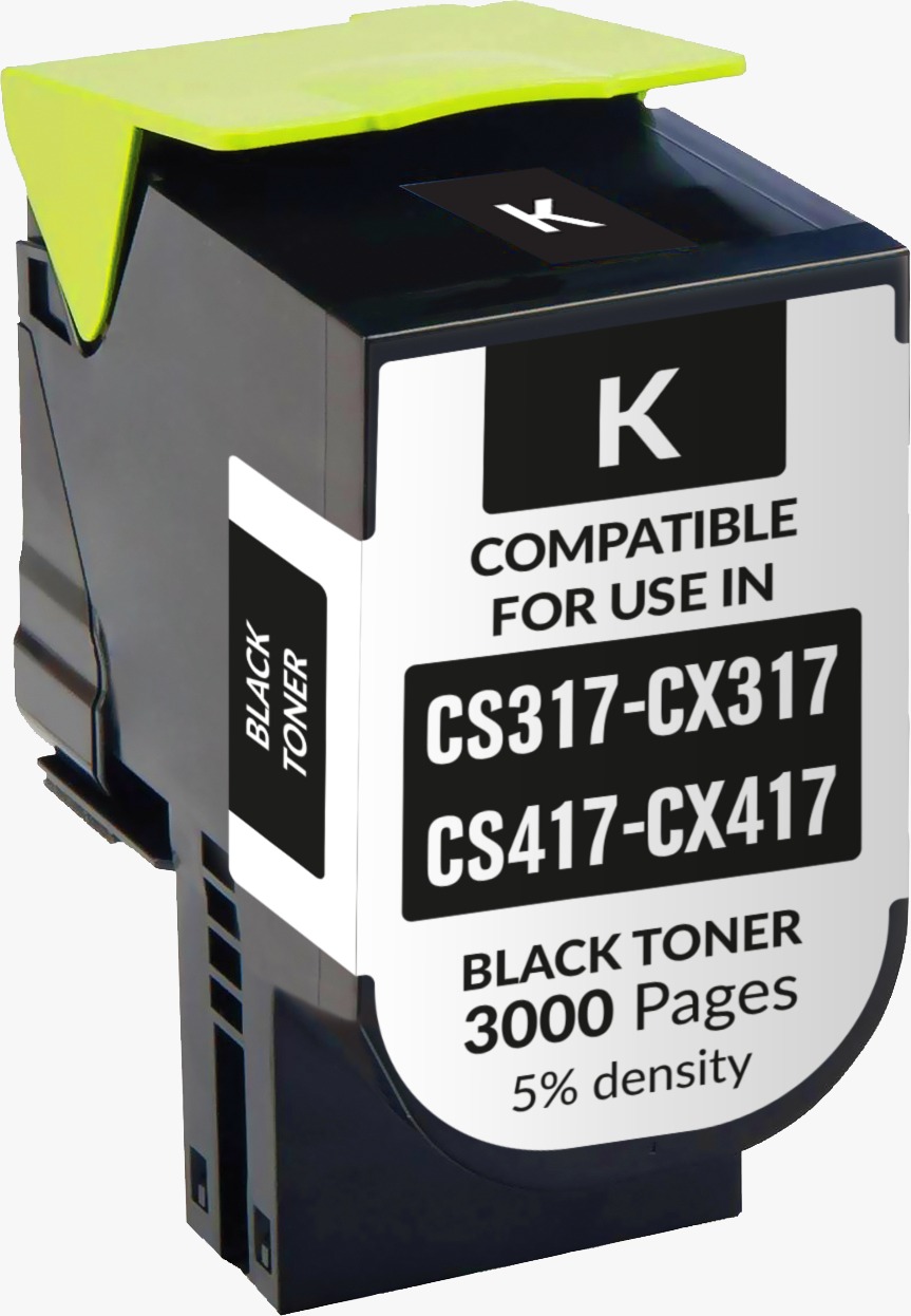 OEM Lexmark Muadil CS-CX 317/417 3000 Sayfa Siyah Toner