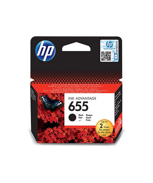 HP  CZ109AE Black Mürekkep Kartuş (655)