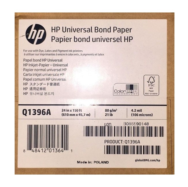 HP  Q1396A Bond Kağıdı