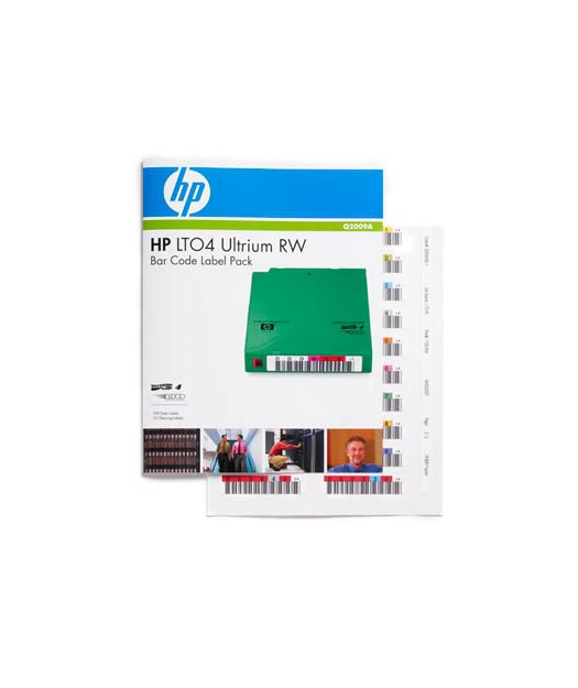 HP-E HPE Q2009A LTO4 Barkod Etiketi 100'lü paket