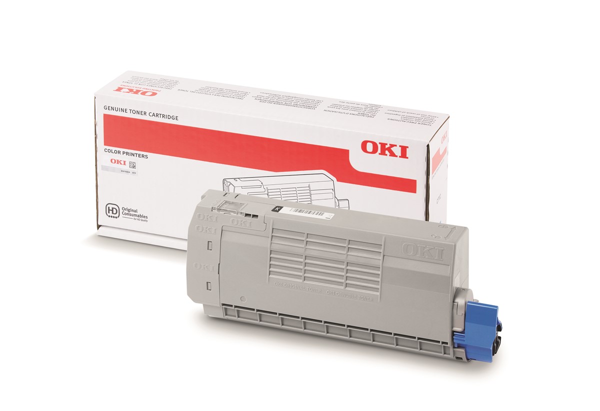 OKI  46507616 TONER-K-C712 SİYAH TONER 11.000 SAYFA