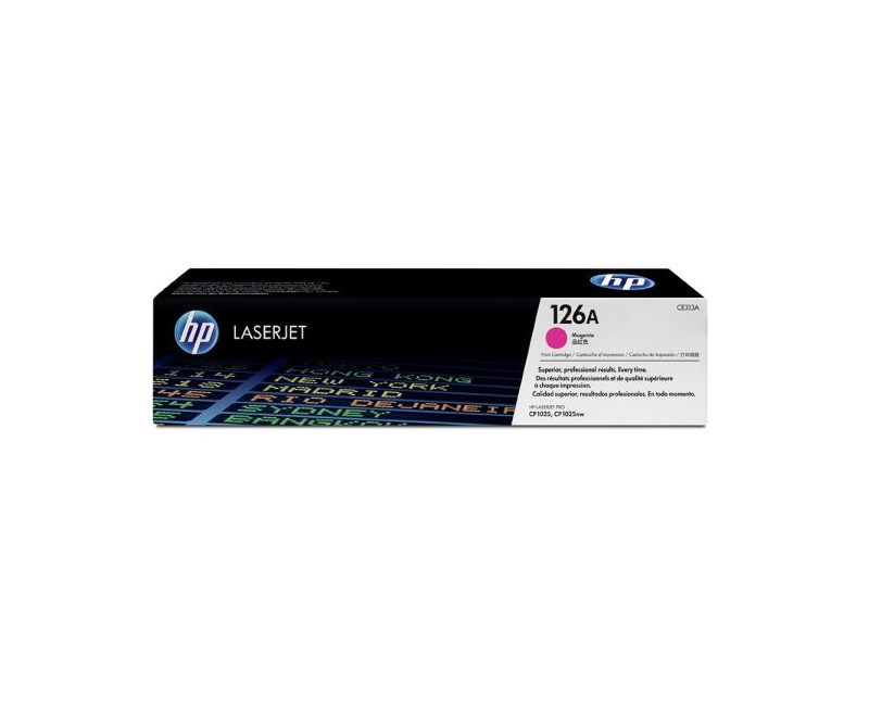 HP SİL - No 126A Kırmızı 1000 Sayfa Lazer Toner