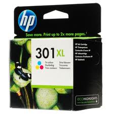 HP  CH564EE (301XL) UC RENKLI YUKSEK KAPASITELI MUREKKEP KARTUSU 330 SAYFA Resim-1