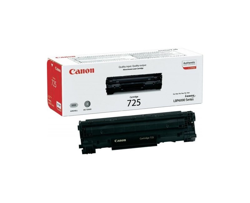 CANON CRG-725 (3484B002) Siyah Orjinal Toner