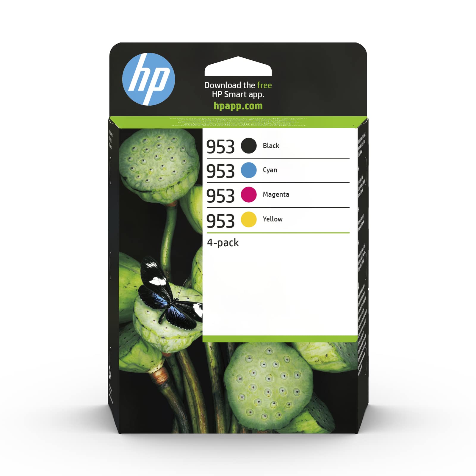 HP  6ZC69AE (953) SIYAH/MACENTA/CYAN/SARI 4LU PAKET MUREKKEP KARTUSU