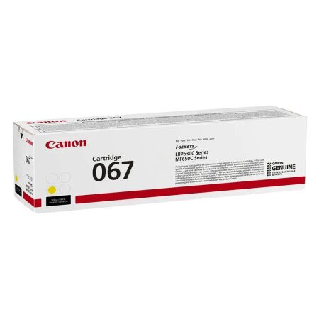 CANON CRG-067/5099C002 Sarı Orijinal Toner Resim-1