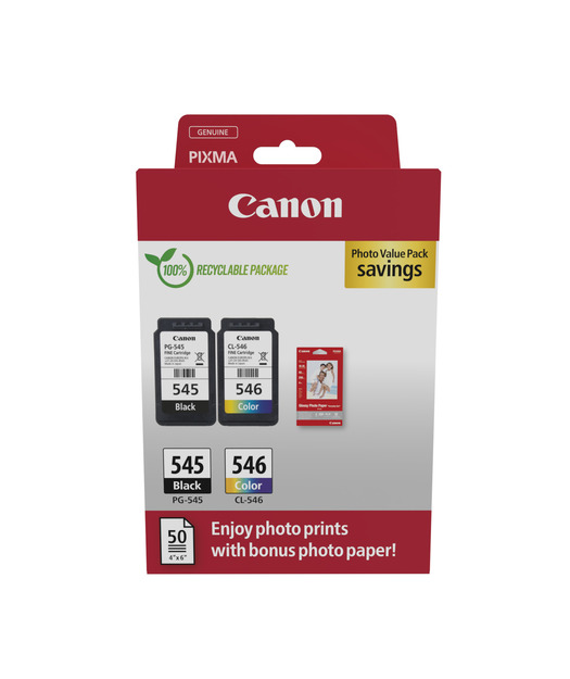CANON  PG-545/546 MP Mürekkep K. 8287B008