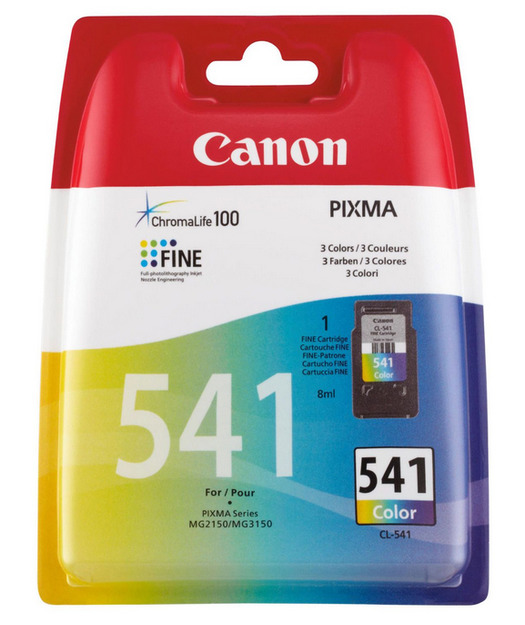 CANON  cl-541 cmy mürekkep k. 5227b005 (blister)