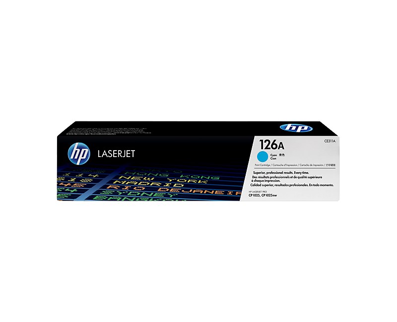 HP SİL - CE311A No 126A Mavi 1000 Sayfa Lazer Toner