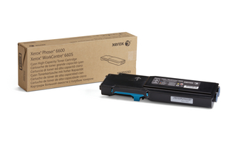 XEROX  106R02233 PHASER 6600/WC 6605 YUKSEK KAP. CYAN TONER KARTUSU 6000 SAYFA