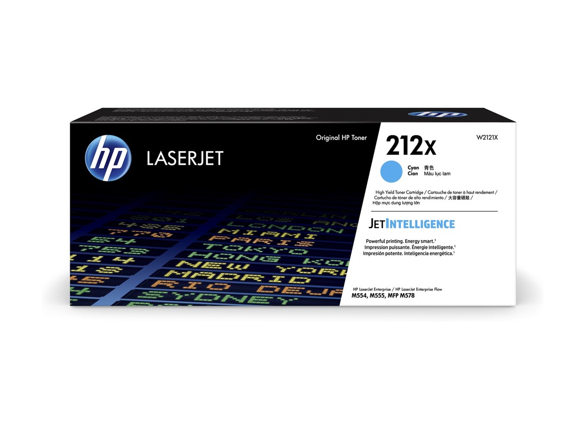 HP W2121X (212X) MAVİ TONER 10.000 SAYFA Resim-1