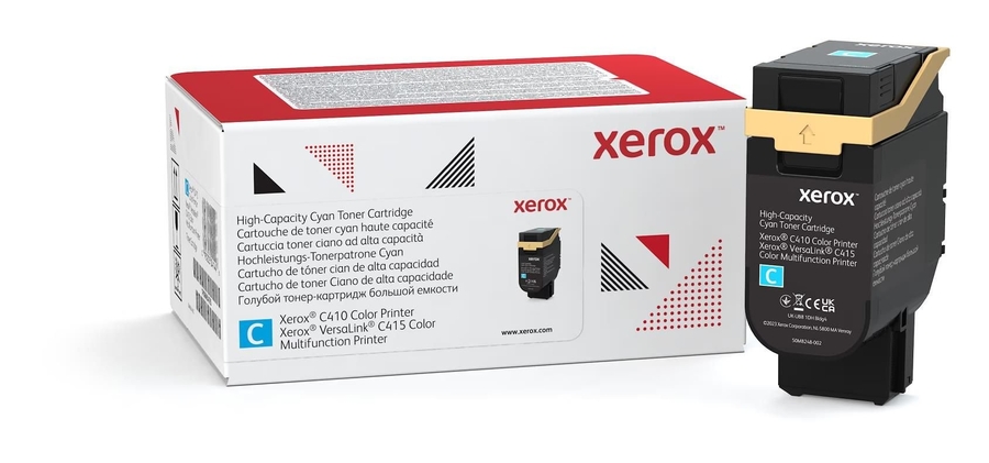 XEROX  006R04765 VERSALİNK C410/C415 EKSTRA YÜKSEK KAP. CYAN TONER Resim-1