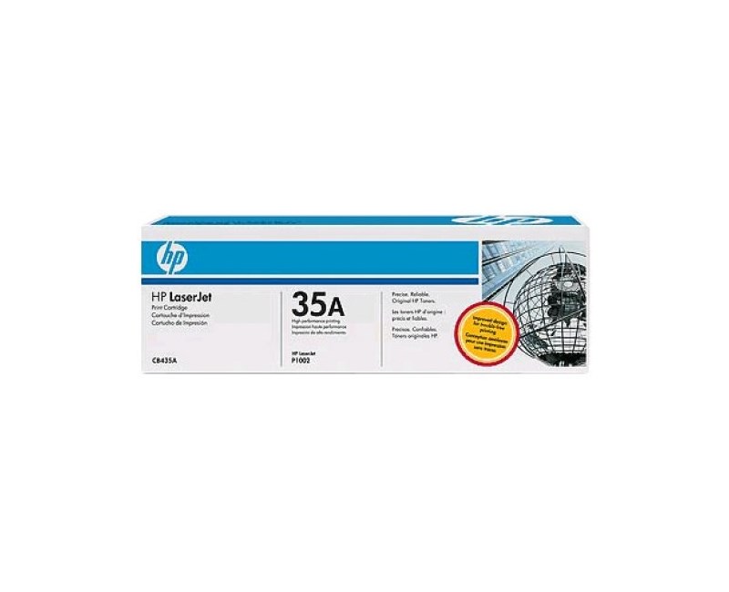 HP SİL - HP CB435A Siyah Toner Kartuş (35A)