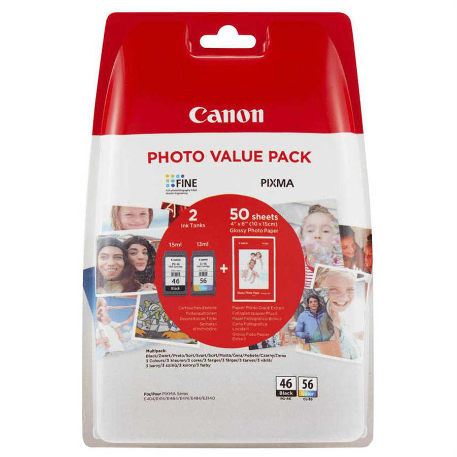 CANON 9059B006 PG-46L/CL-56 KARTUS 2LI PAKET - Photo Value Pack Blist