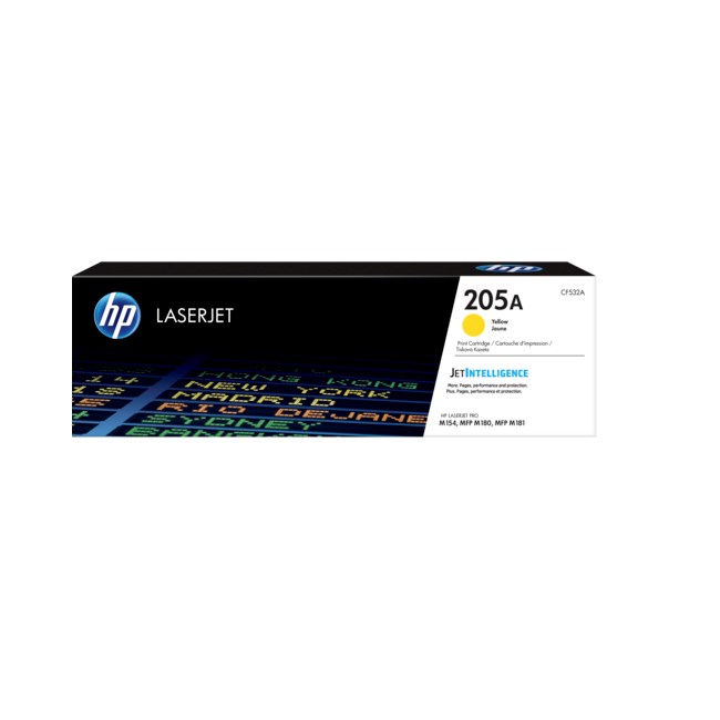 HP SİL - HP CF532A Sarı Toner Kartuş (205A)