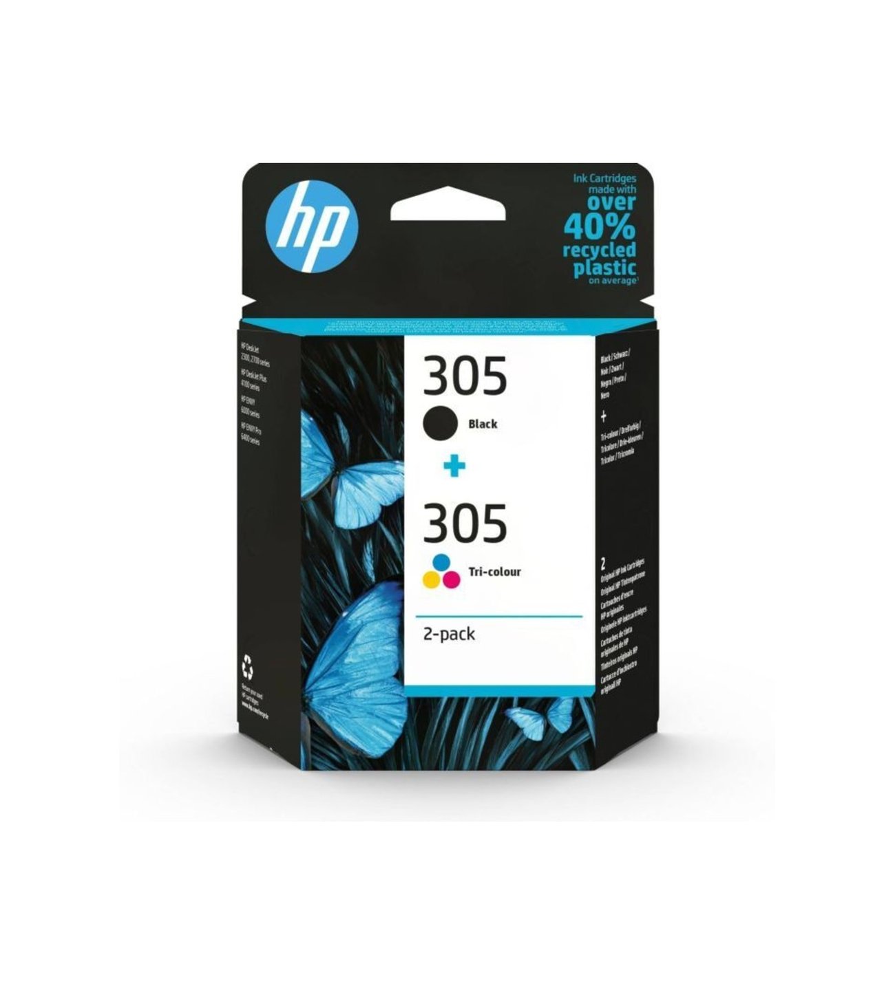 HP  6ZD17AE (305) SIYAH/ ÜÇ RENK MUREKKEP KARTUSU