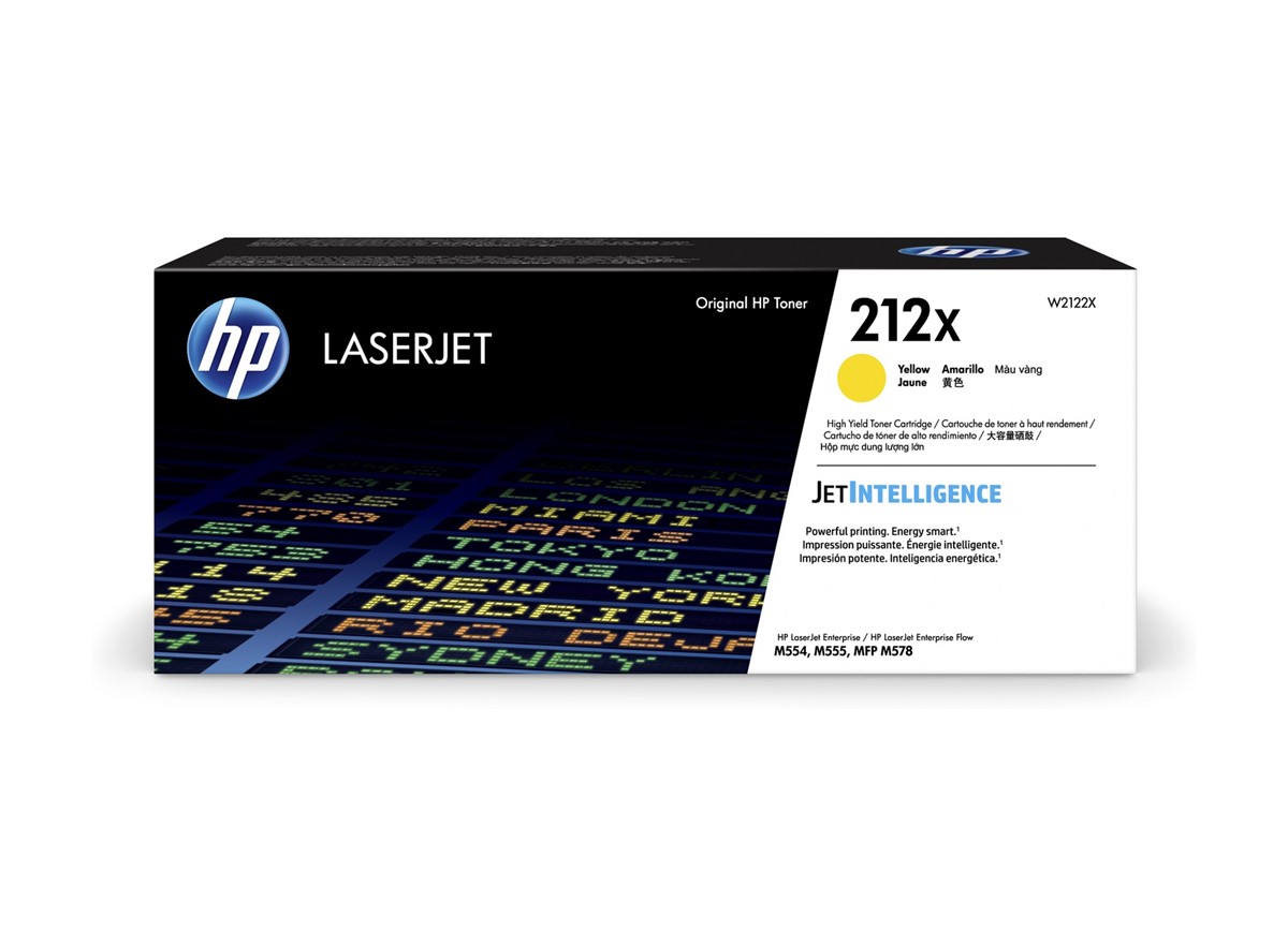 HP W2122X (212X) SARI TONER 10.000 SAYFA Resim-1