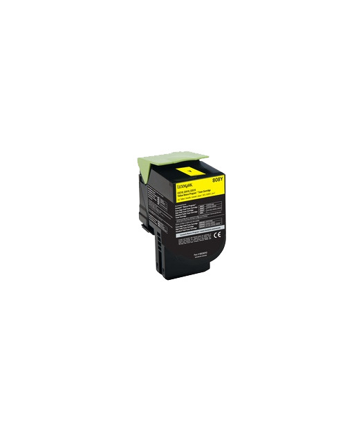 LEXMARK  80c80y0 sarı return toner 1000 sayfa