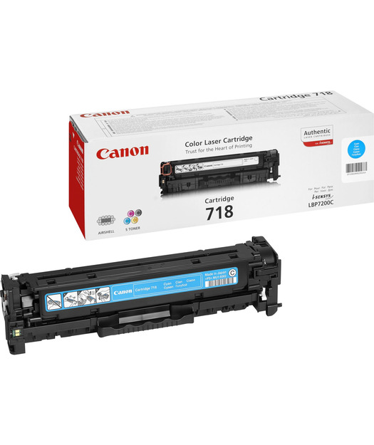 CANON  crg-718c toner k. 2661b002