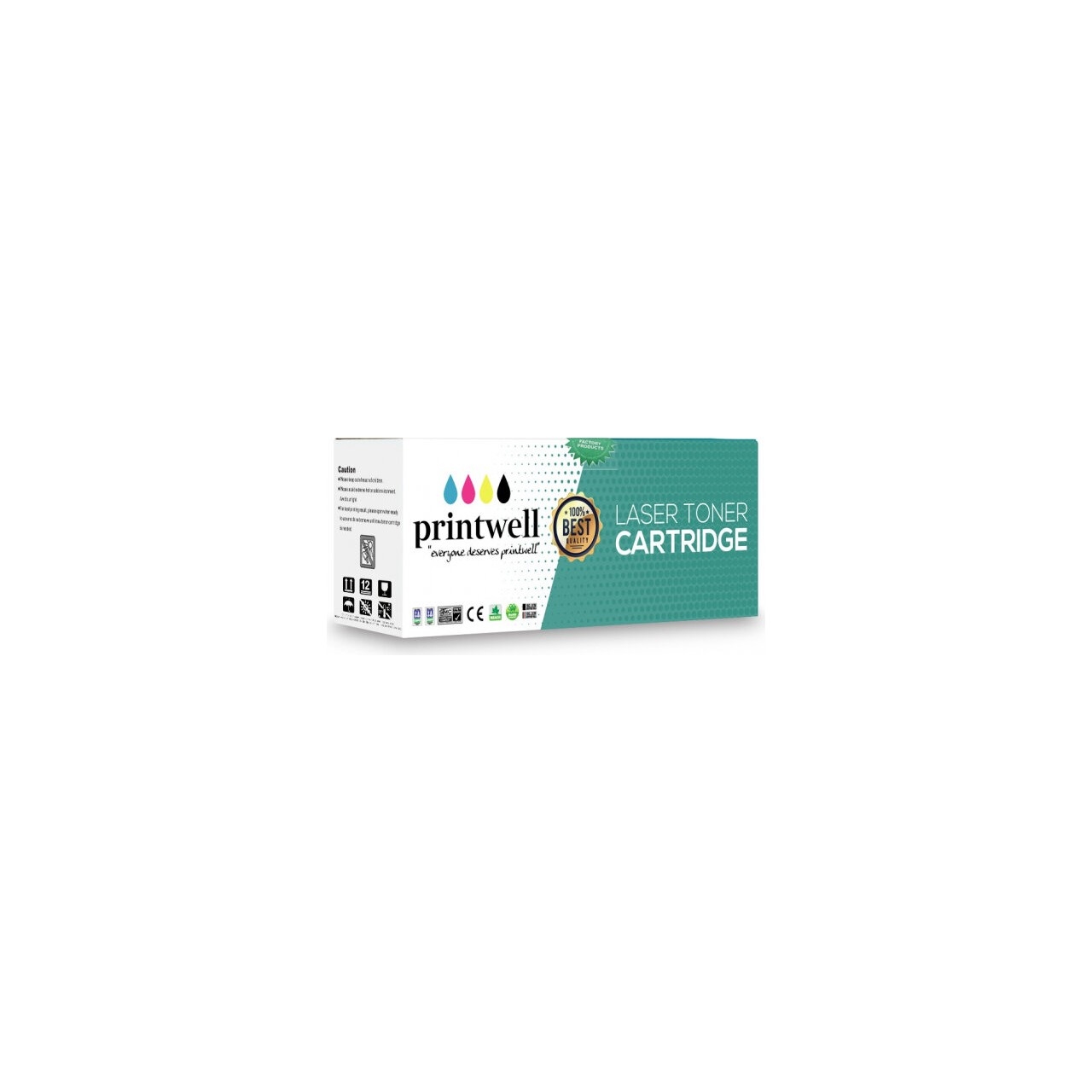 PRINTWELL CRG-067 MAVİ MUADİL TONER Resim-1
