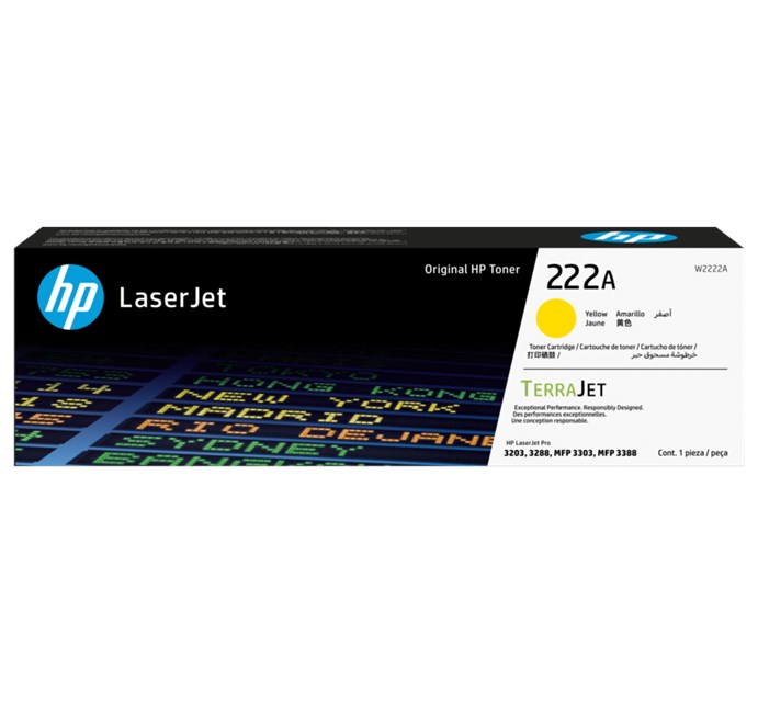 HP  W2222A Sarı Toner Kartuş 222A Resim-1