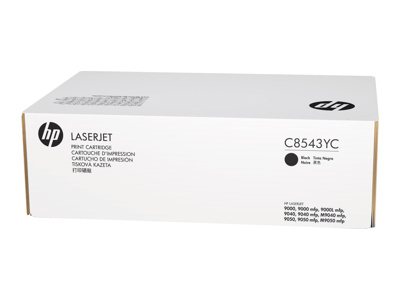 HP  C8543YC SIYAH TAAHHUTLU TONER 34.000 SAYFA