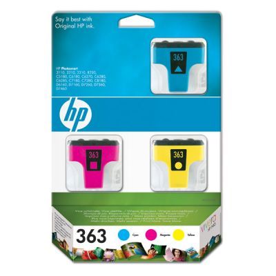 HP CB333E KRT NO 363 RENKLI 3'lü PAKET