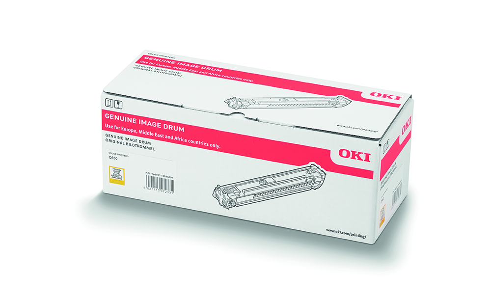 OKI 9006134 EP-CART-Y-C650 SARI YAZICI GÖRÜNTÜLEME SİLİNDİRİ 50.000 SAYFA Resim-2