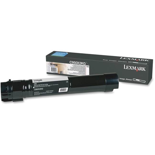 LEXMARK C950X2kg C950X SİYAH 38.000 SAYFA TONER