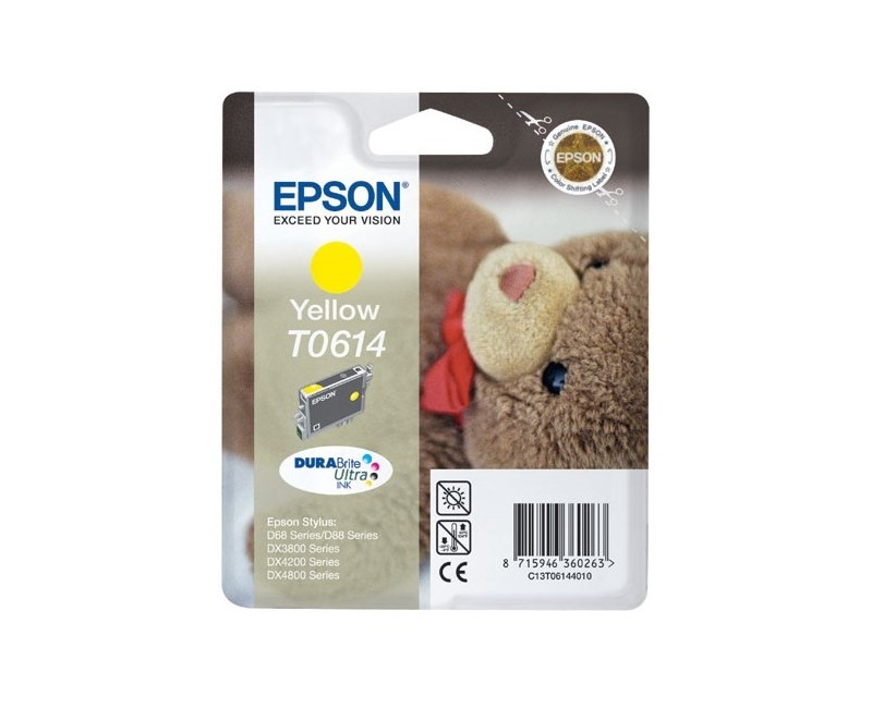 EPSON C13T06144020 Sarı Mürekkep Kartuş