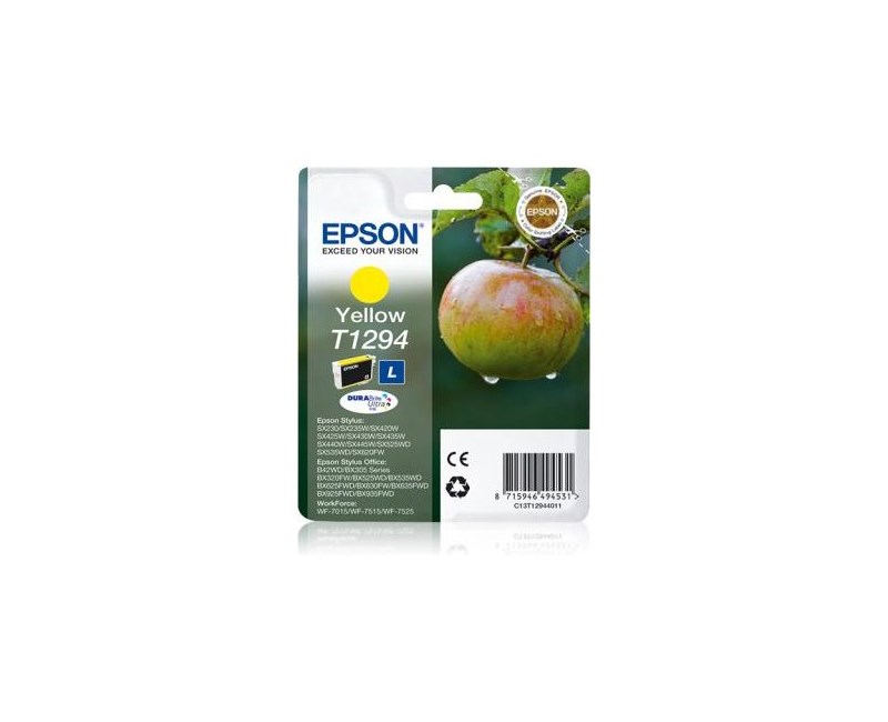 EPSON C13T12944021 BX305F BX320FW SX425 Sarı kartuş
