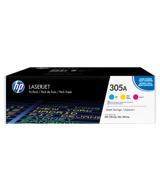 HP CF370AM CMY Toner Kartuş (305A) CF370AM