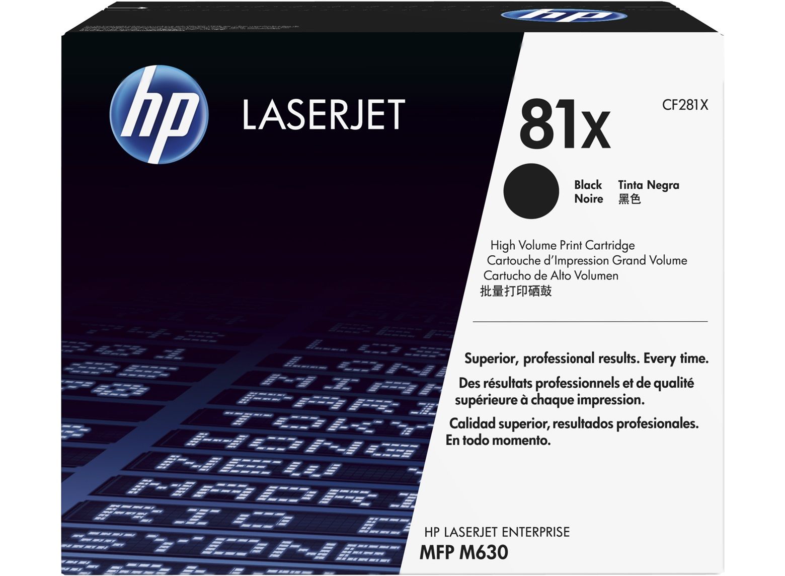 HP CF281X TON 81X SİYAH TONER