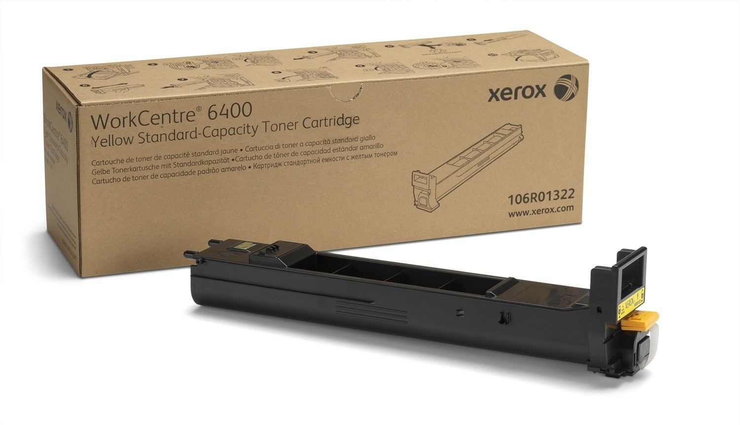 XEROX Phaser 6400 için Toner Sarı Standart 8000 Sayfa 106R01322
