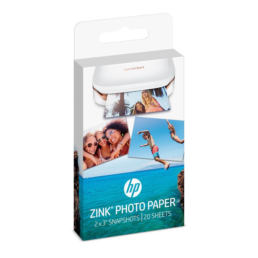 HP W4Z13A YAPISKAN FOTOGRAF KAGIDI 2x3-İNCH (5 X 7.6-cm) 20 Adet