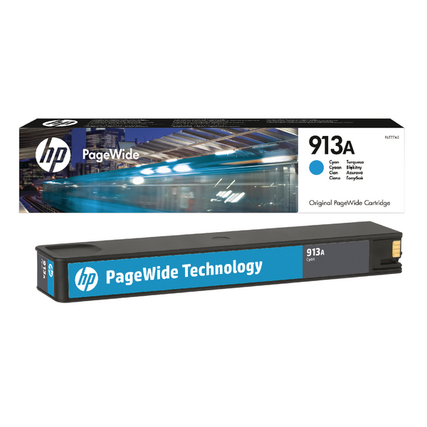 HP F6T77AE (913A) MAVİ MÜREKKEP KARTUŞ