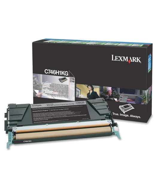 LEXMARK C746H1kg Siyah Toner C746/748 (12K) LEXC746H1KG