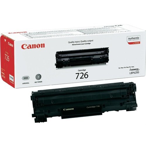 CANON CRG-726BK Toner Kartuş Resim-1
