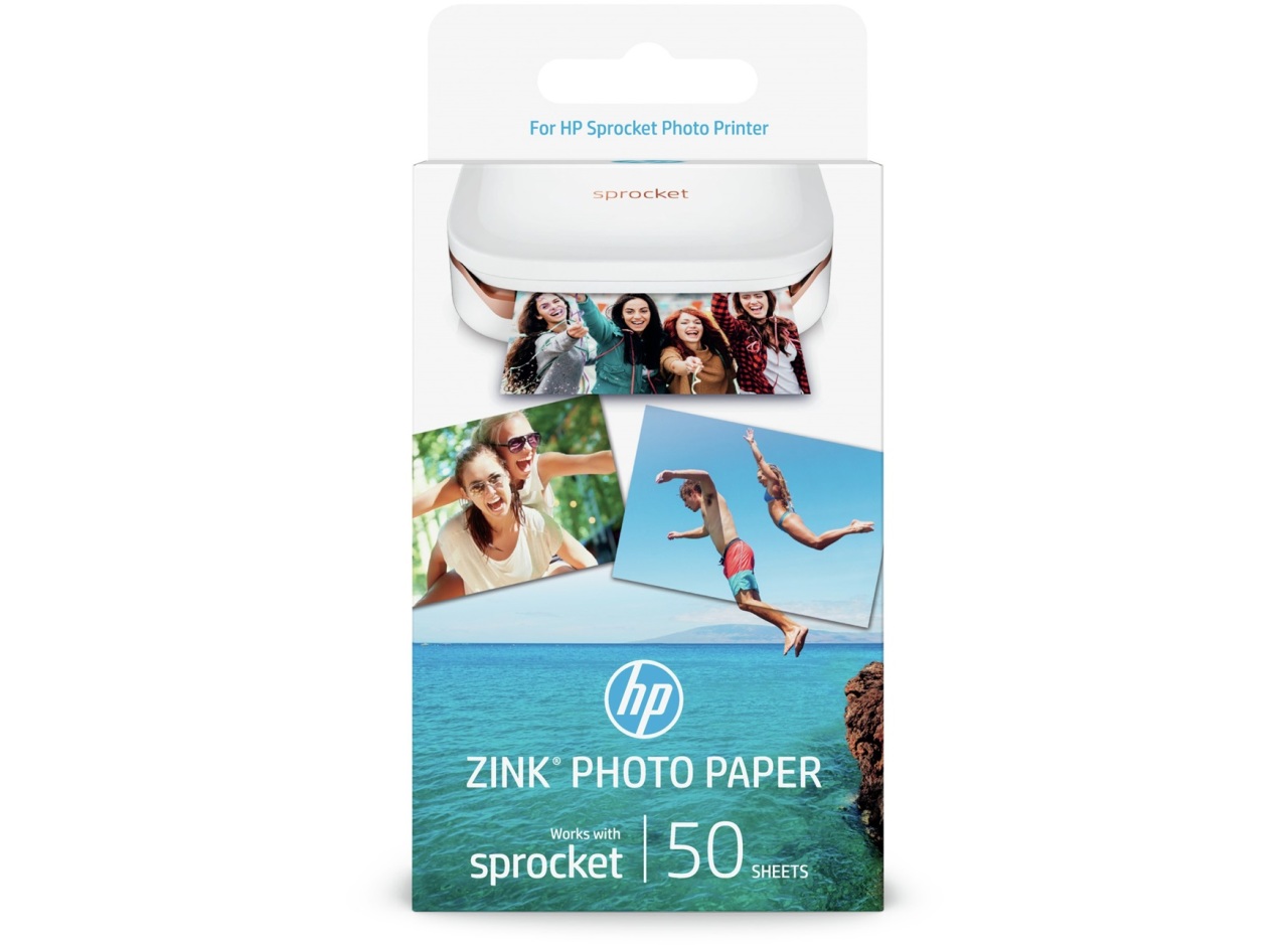 HP 1DE37A YAPISKAN FOTOGRAF KAGIDI 2x3-İNCH (5 X 7.6-cm) 50 Adet
