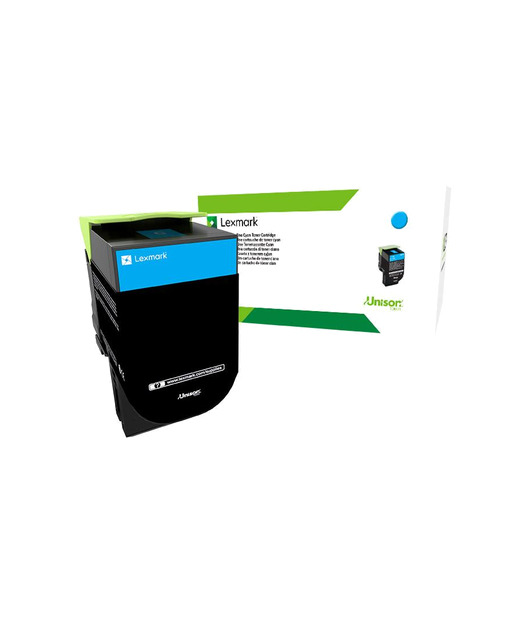 LEXMARK 70C8HCE Cyan High Yield Toner 3K LEX70C8HCE