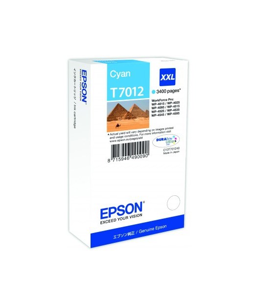EPSON T701240 Mürekkep Kartuş (XXL)-cyan EPST701240
