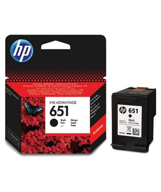 HP C2P10A Black Mürekkep Kartuş (651) C2P10AE