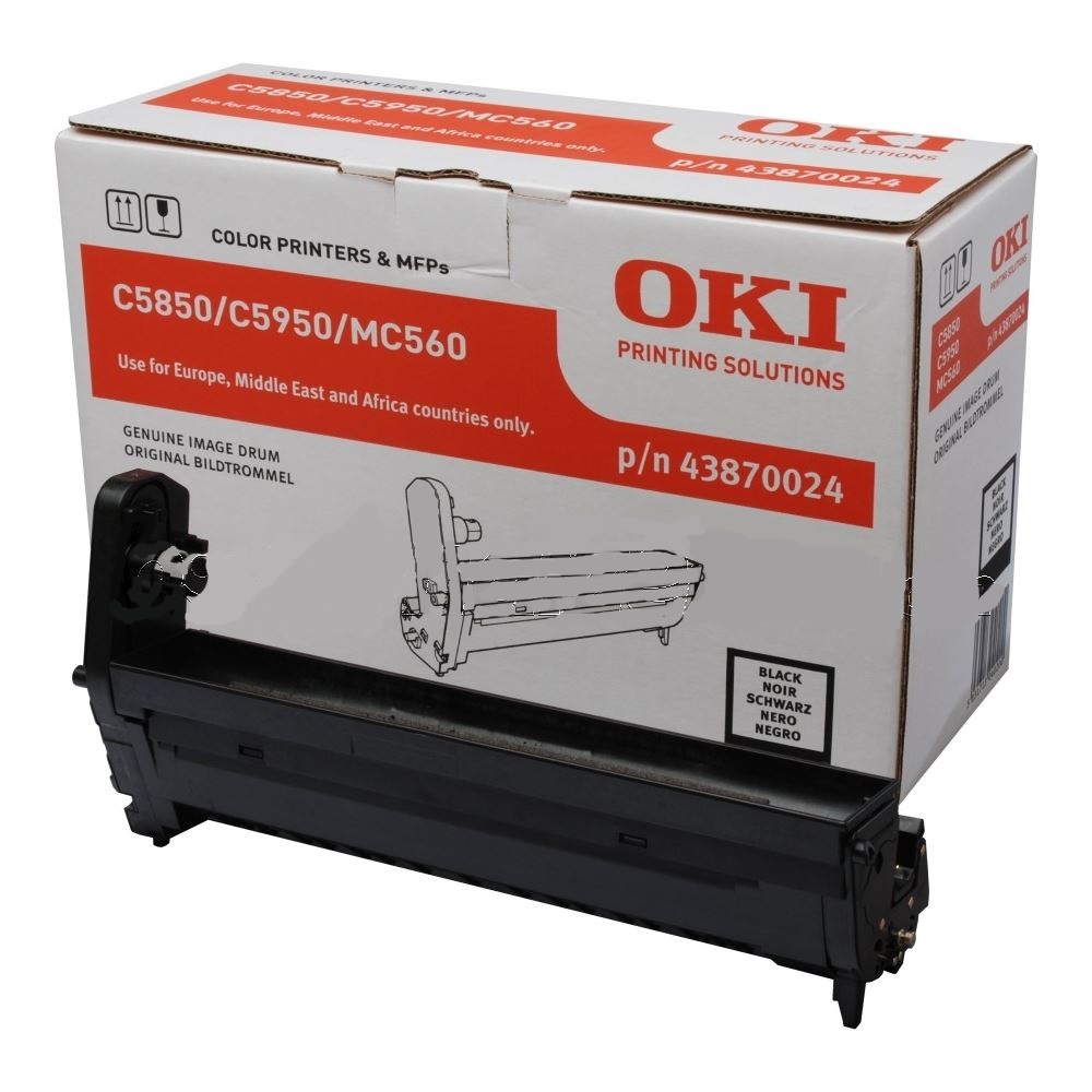 OKI 43870024 SIYAH DRUM/C5850, C5950, MC560/20000 SAYFA