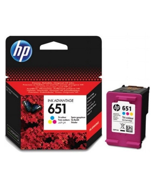 HP  C2P11AE (651) UC RENKLI MUREKKEP KARTUSU 300 SAYFA Resim-1
