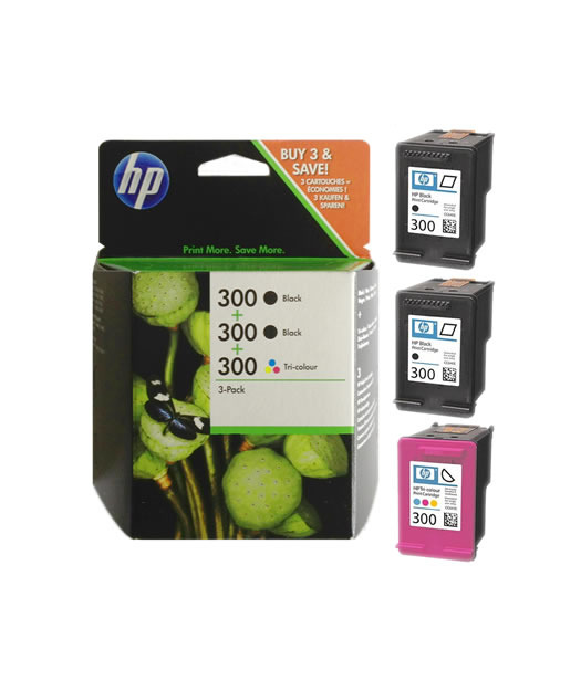 HP SD518AE BK CMY Mürekkep Kartuş (300) SD518AE