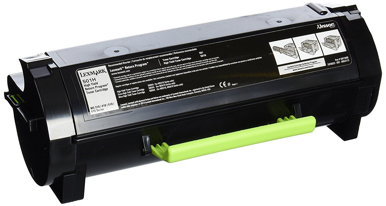 LEXMARK 56F5X00 Black Extra High Yield Return Program Toner Cartridge 56F5X00
