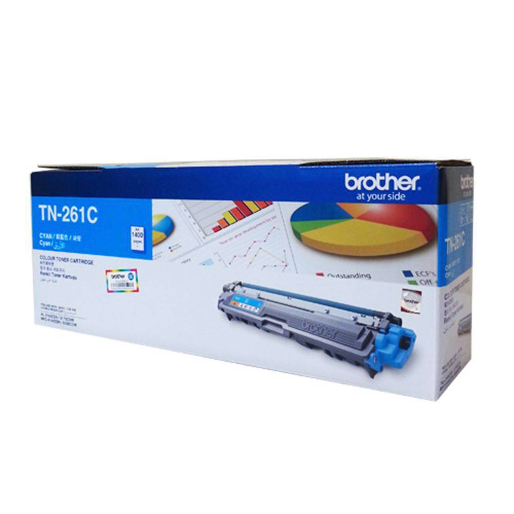 BROTHER TN261C HL-3150CDN HL-3170CDW, MFC-9140CDN, MFC-9330CDW 1400 SAYFA Mavi TONER Resim-1