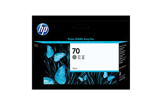 HP C9450A  70 130ml Grey Ink Cartridge with Vivera Ink
