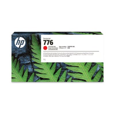 HP 1XB10A (776) 1L KROMATIK KIRMIZI GENIS FORMAT MUREKKEP KARTUS